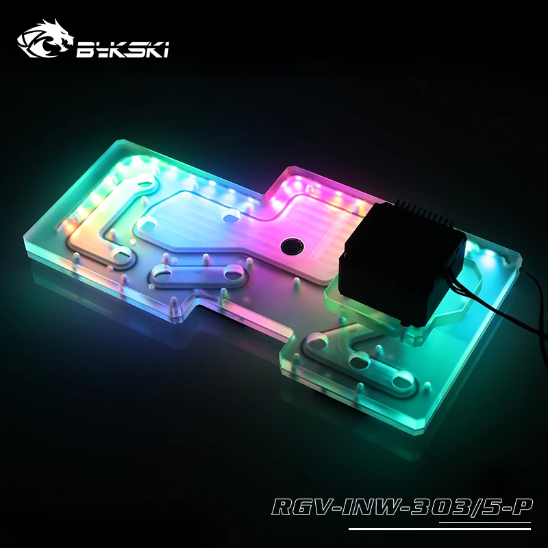 BYKSKI Acrylic Board Water Cha - Distro Plate Ddc Pump Combo review and price