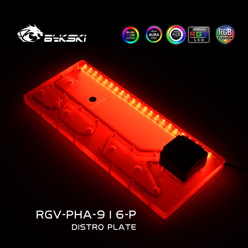 Bykski RGV-PHA-916-P Acrylic D - Distro Plate Ddc Pump Combo review and price