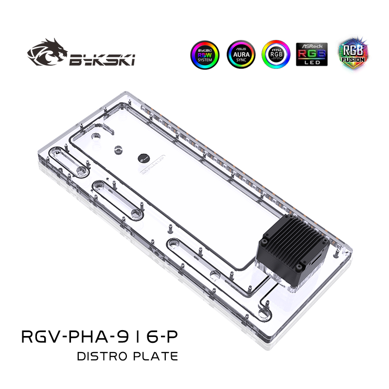 Bykski RGV-PHA-916-P Acrylic D - Distro Plate Ddc Pump Combo review and price