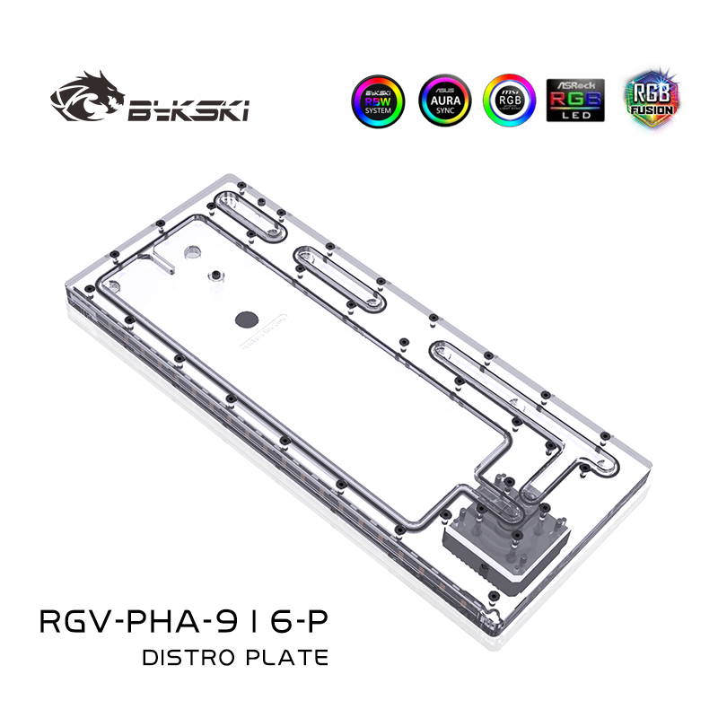 Bykski RGV-PHA-916-P Acrylic D - Distro Plate Ddc Pump Combo review and price