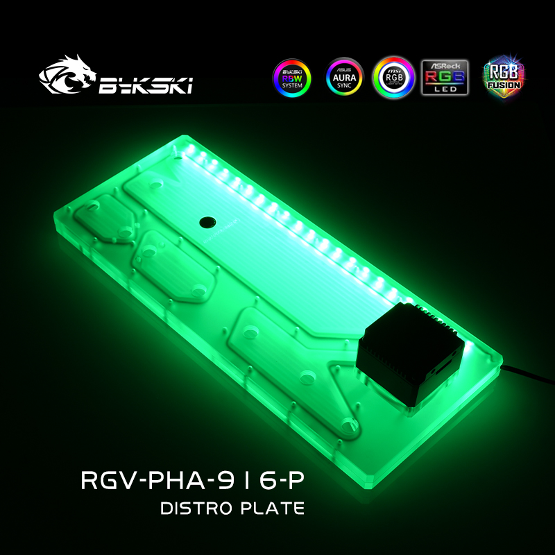 Bykski RGV-PHA-916-P Acrylic D - Distro Plate Ddc Pump Combo review and price