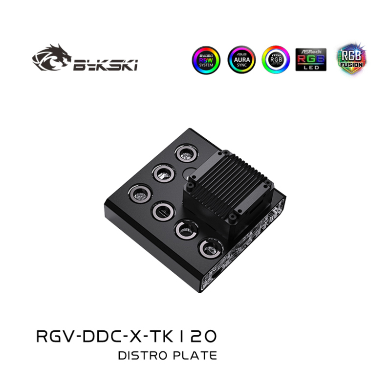Bykski Acrylic Distro Plate /  - Distro Plate Ddc Pump Combo review and price