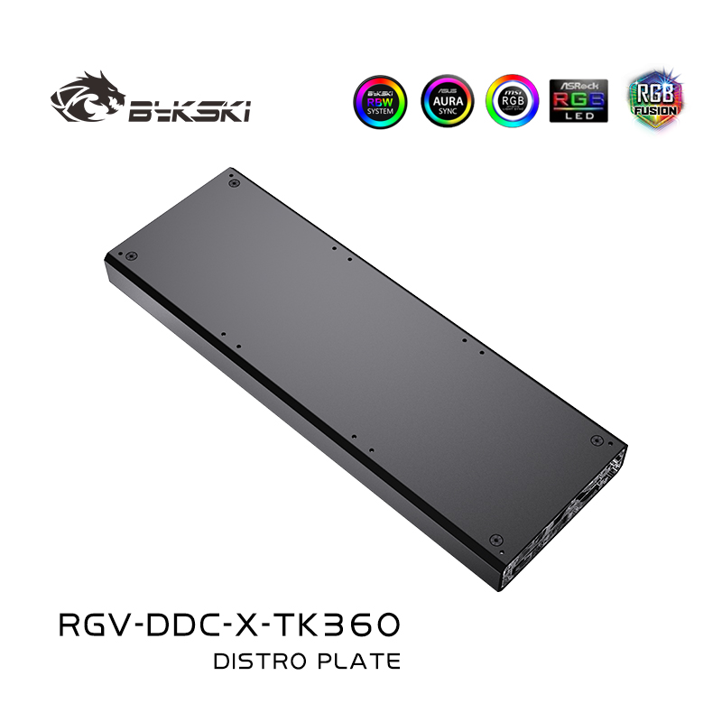 Bykski Acrylic Distro Plate /  - Distro Plate Ddc Pump Combo review and price