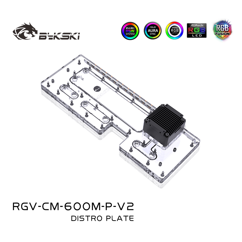 Bykski Acrylic Distro Plate /  - Distro Plate Ddc Pump Combo review and price